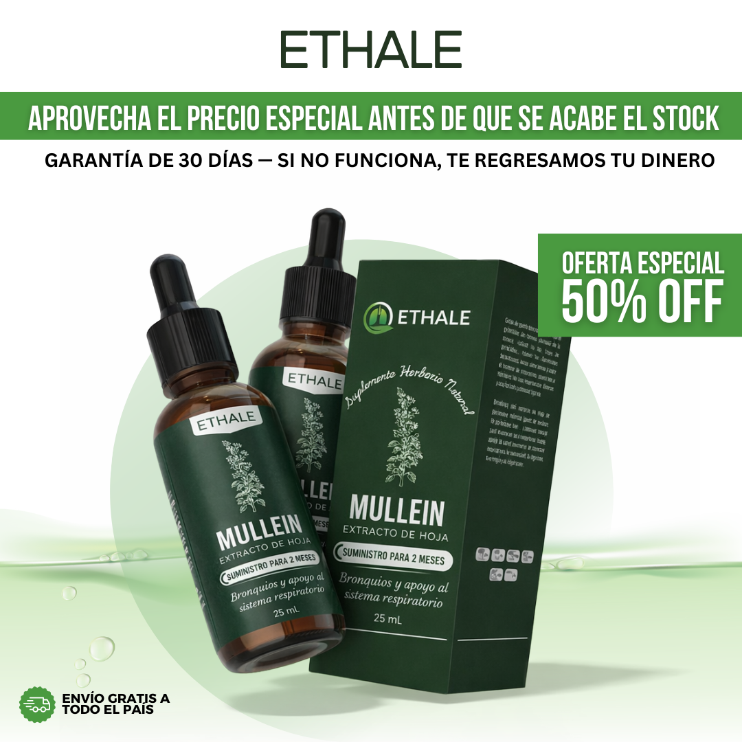 Ethale™ Gotas de Limpieza Pulmonar