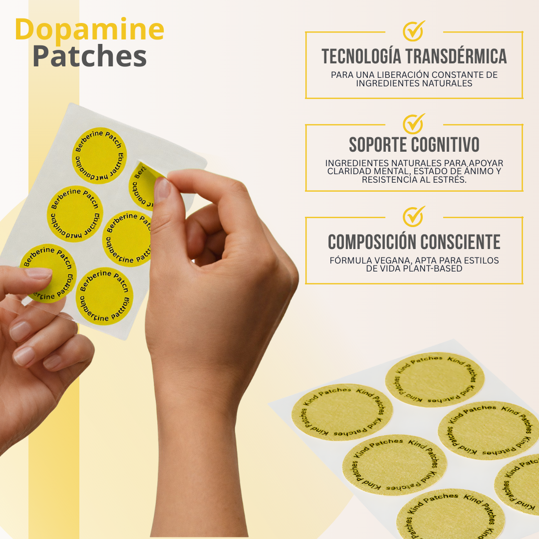 Dopamine Patches™ – Bienestar mental, todos los días, sin complicaciones