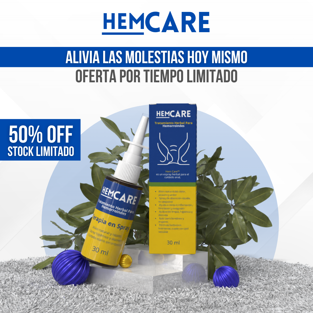 Hem Care™ - alivio natural, justo donde lo necesitas