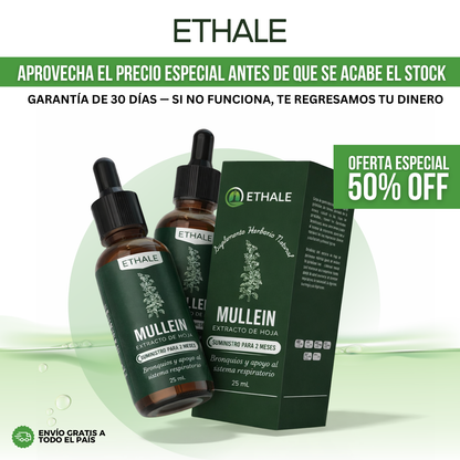 Ethale™ Gotas de Limpieza Pulmonar