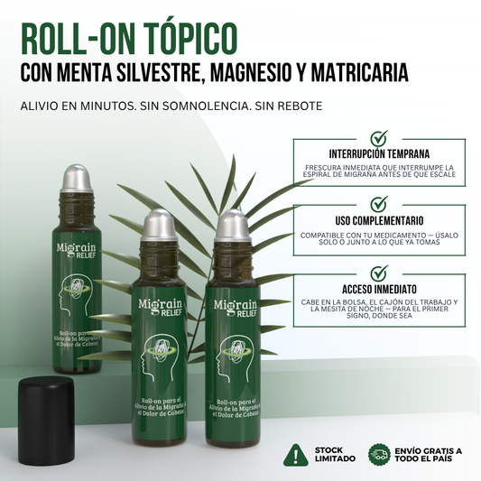 Migraine Relief™ — Regula Dolores de Cabeza, Desde el Primer Sintoma
