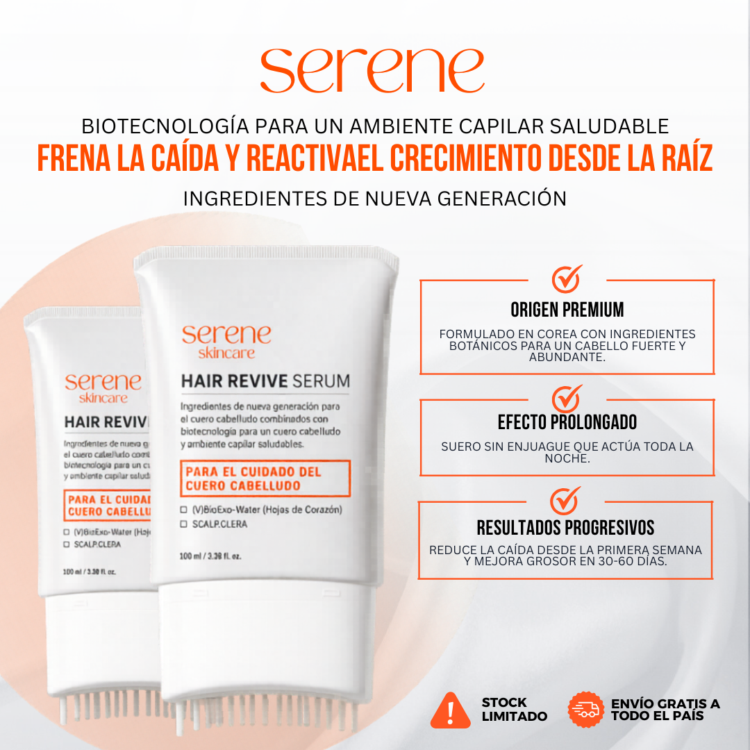 Revive Hair Serum™ | Recupera Tu Pelo de la Juventud
