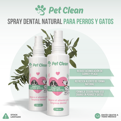 Pet Clean™ — Aliento fresco y dientes sanos, sin peleas ni cepillos