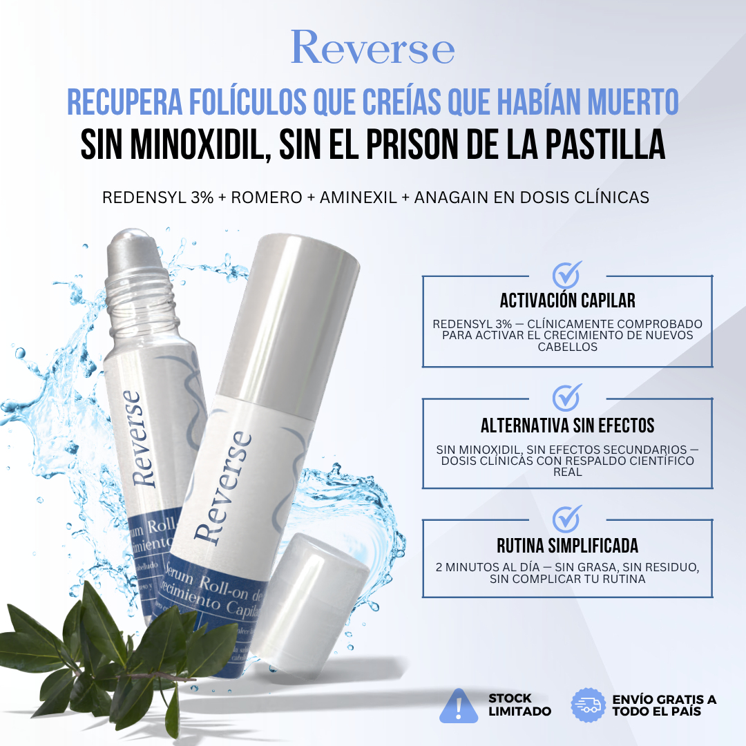 Reverse™ Serum de Crecimiento Capilar