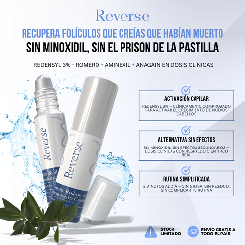 Reverse™ Serum de Crecimiento Capilar