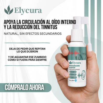Elycura™ — Suplemento Natural para la Salud Auditiva y Reducción del Tinnitus