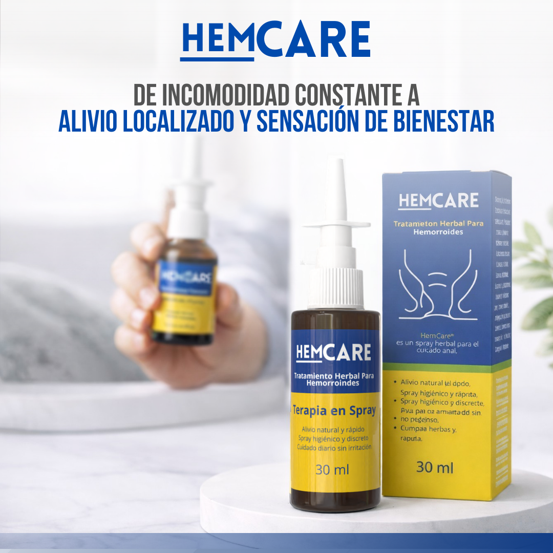 Hem Care™ - alivio natural, justo donde lo necesitas