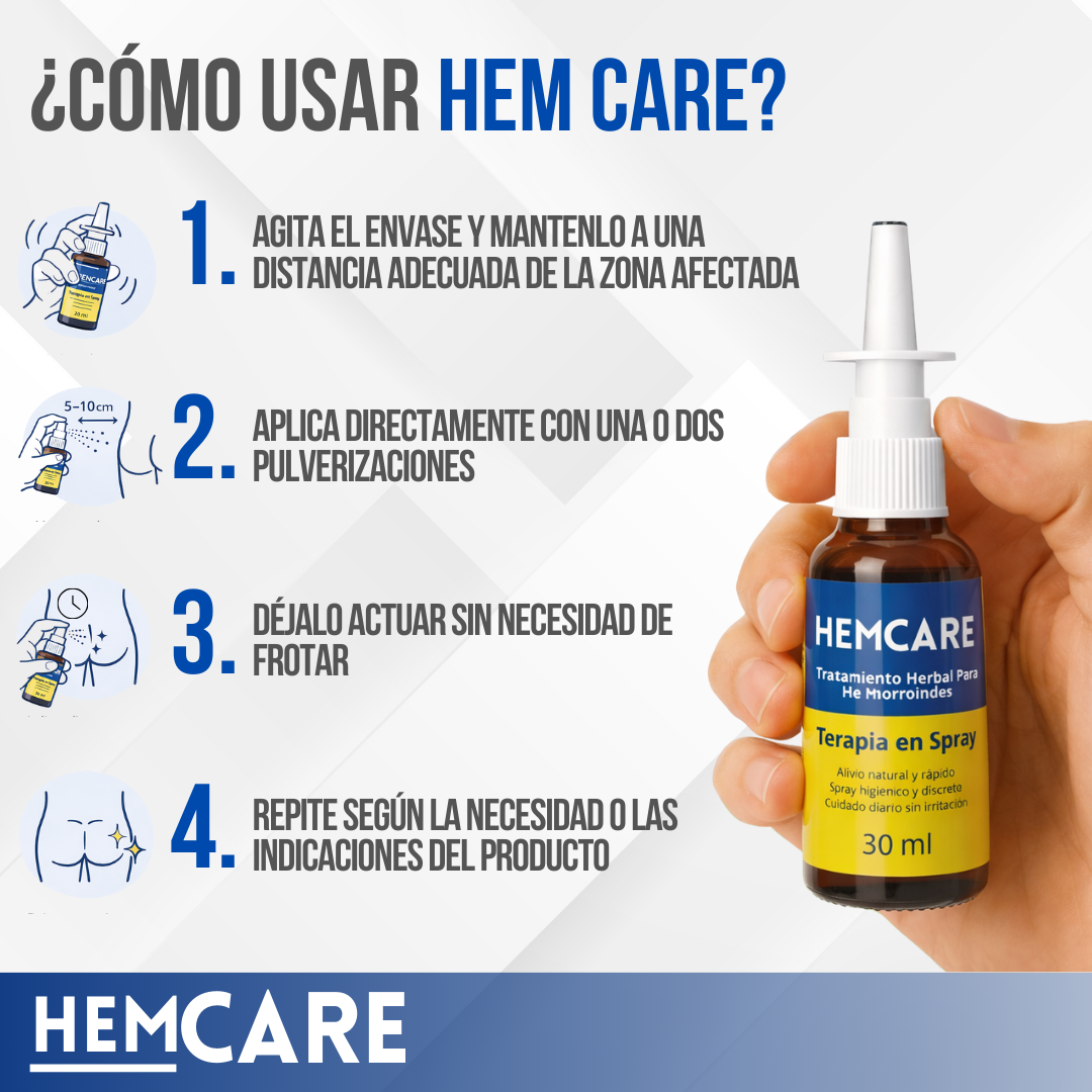 Hem Care™ - alivio natural, justo donde lo necesitas