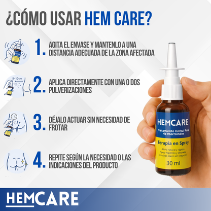 Hem Care™ - alivio natural, justo donde lo necesitas