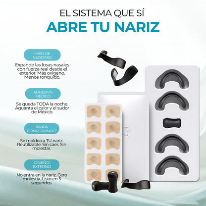 Breathify™ — Dilatador Nasal Magnético Reutilizable