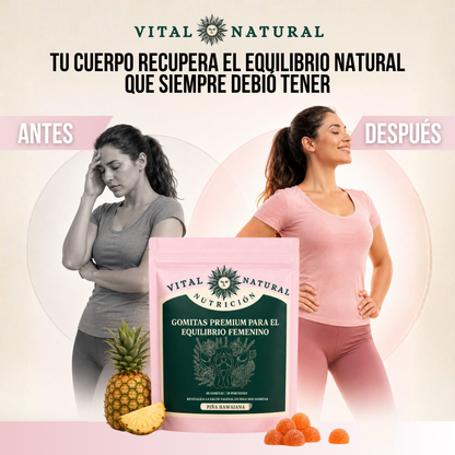 Vital Natural™ Gomitas de Equilibrio Femenino