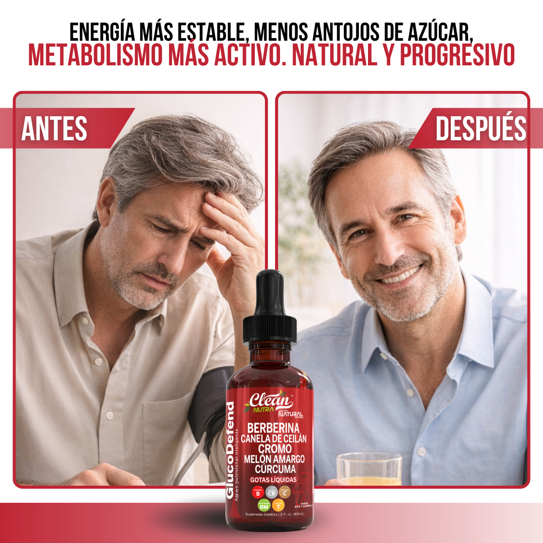 GlucoDefend™ Suplemento Natural para el Azúcar en Sangre