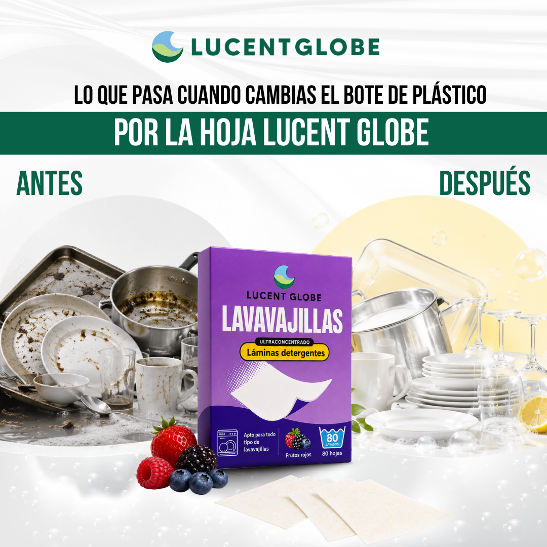 Lucent Globe™ Hojas de Detergente para Trastes