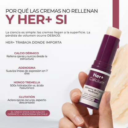 Her+™ Balm Stick | Bálsamo Facial Relleno Dérmico