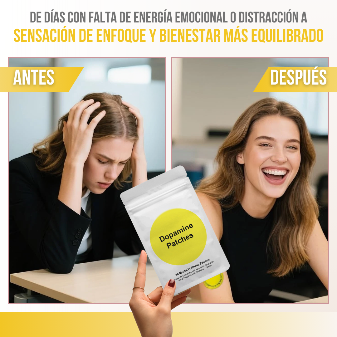 Dopamine Patches™ – Bienestar mental, todos los días, sin complicaciones