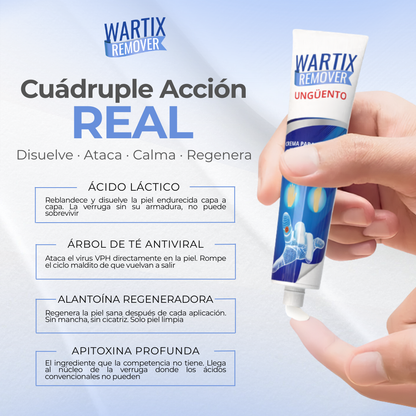 WARTIX REMOVER™ - Elimina verrugas y lunares al instante