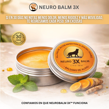NeuroBalm 3X™ — Alivia el Dolor Articular en Minutos