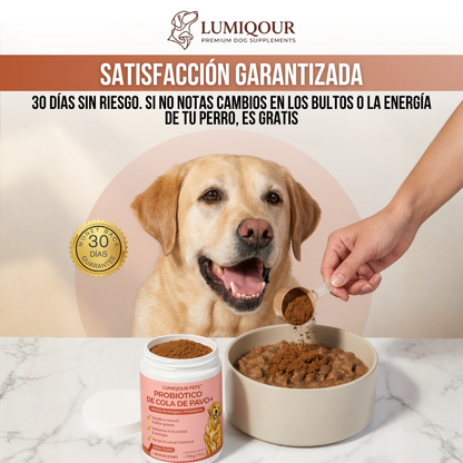 Lumiqour™ Turkey Tail+ Suplemento Probiótico para Perros