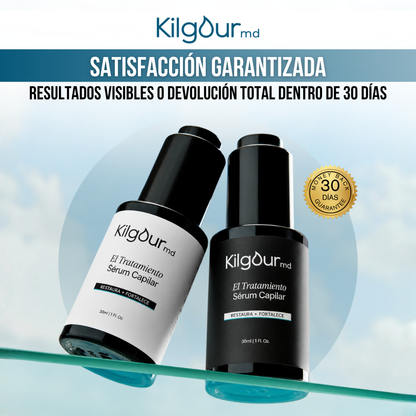 KilgourMD™ | Sérum Capilar para el Adelgazamiento del Cabello