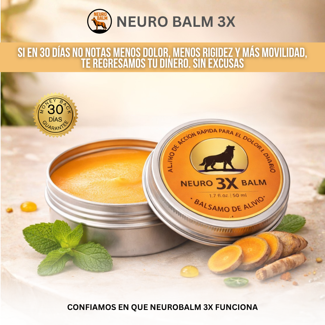 NeuroBalm 3X™ — Alivia el Dolor Articular en Minutos