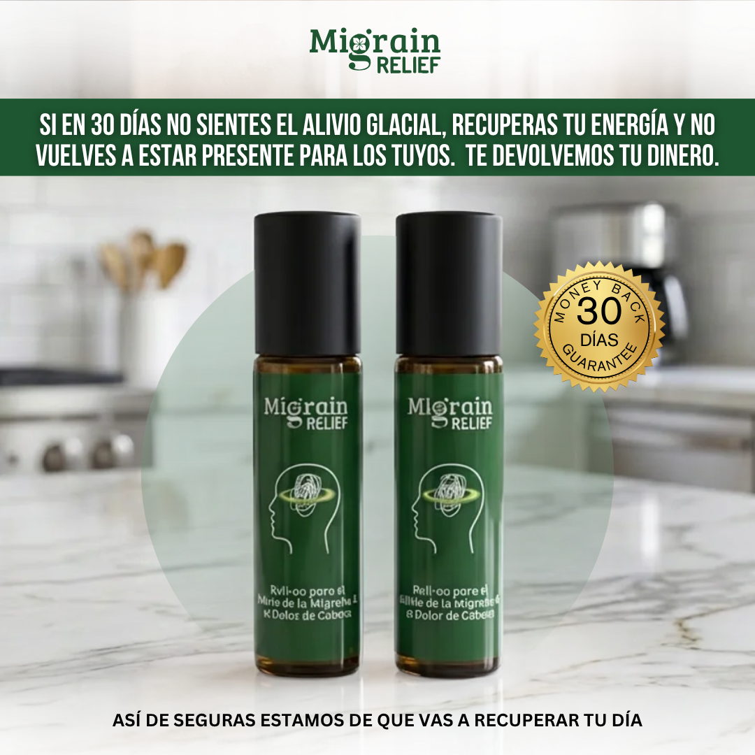 Migraine Relief™ — Regula Dolores de Cabeza, Desde el Primer Sintoma