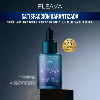Fleava™ — Lo que el Minoxidil No Pudo Hacer