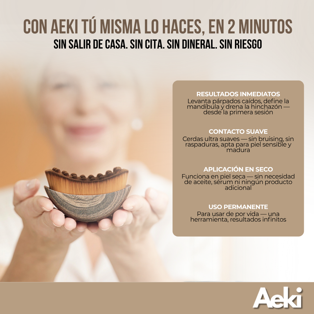 Aeki | Cepillo Contorneador de rostros