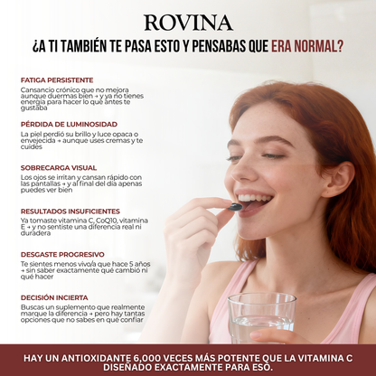 Rovina® | El Antioxidante Más Poderoso de la Naturaleza.
