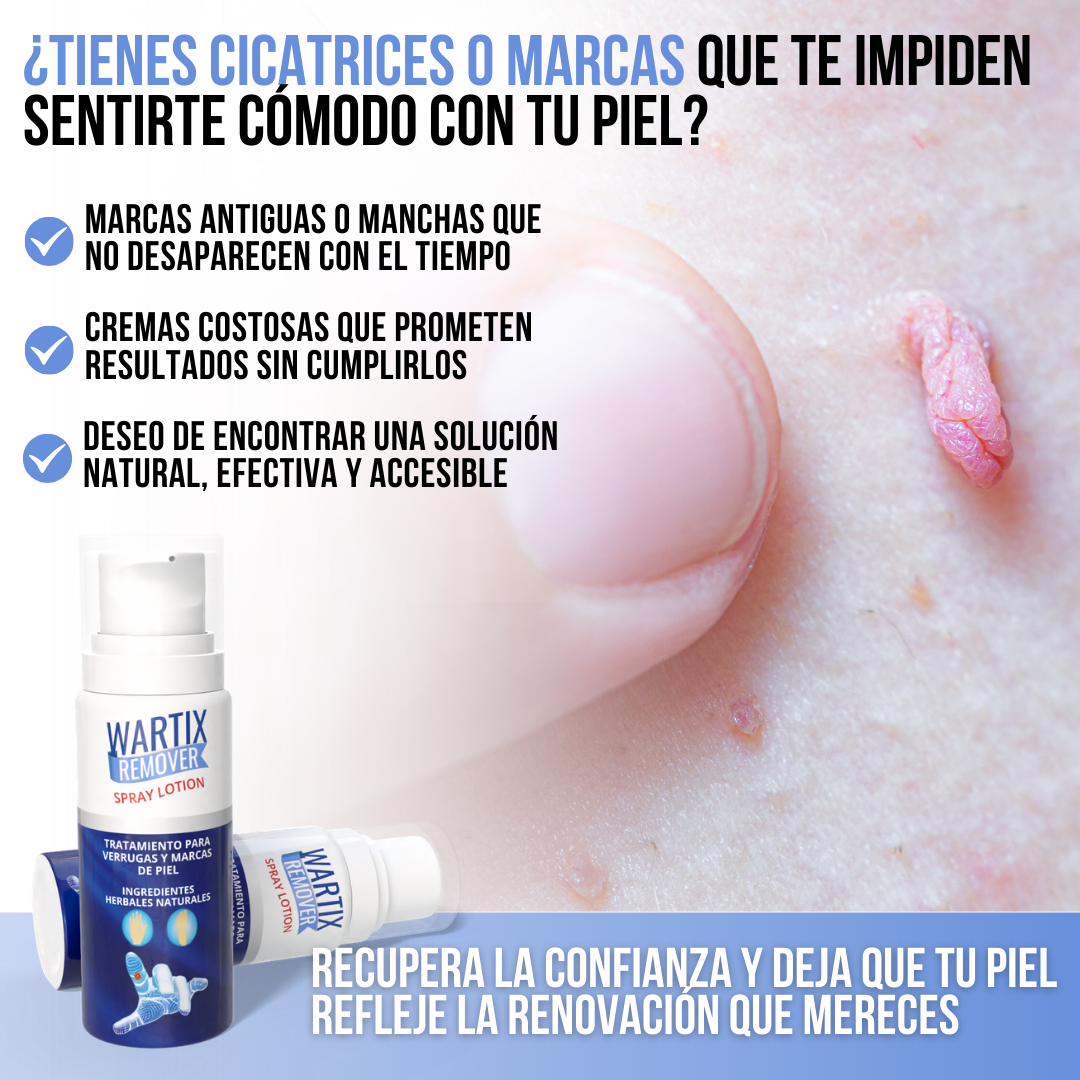WARTIX REMOVER™ - Elimina verrugas y lunares con rapidez