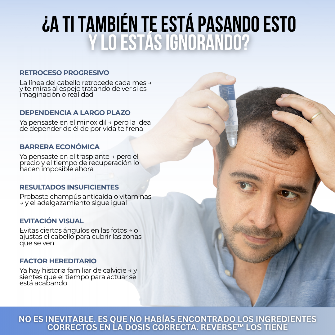 Reverse™ Serum de Crecimiento Capilar