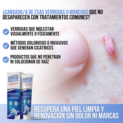 WARTIX REMOVER™ - Elimina verrugas y lunares con suavidad y rapidez