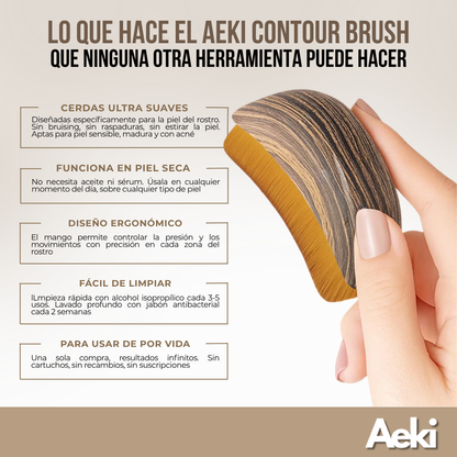 Aeki | Cepillo Contorneador de rostros