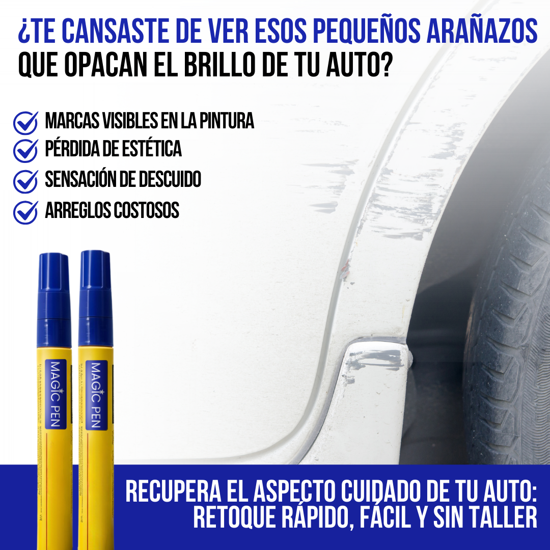 Magic Pen™ — Reparación rápida y profesional para tu coche, sin complicaciones