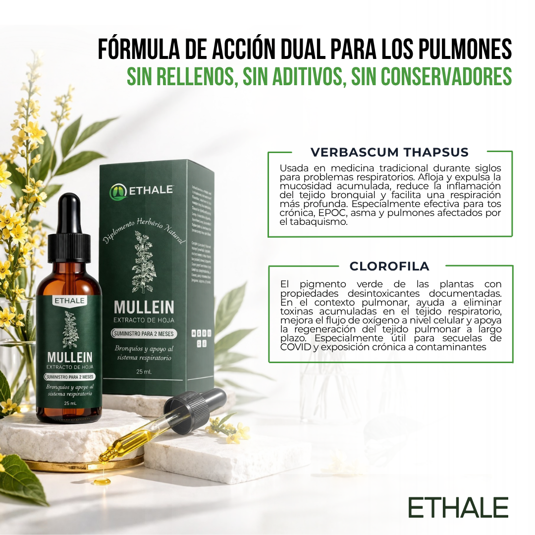 Ethale™ Gotas de Limpieza Pulmonar