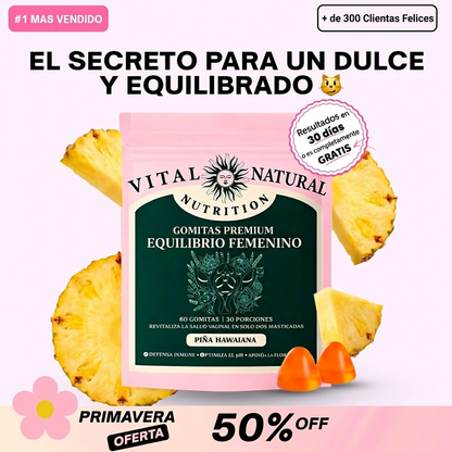 Vital Natural™ Gomitas de Equilibrio Femenino