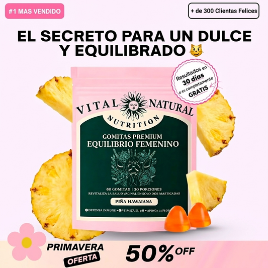 Vital Natural™ Gomitas de Equilibrio Femenino
